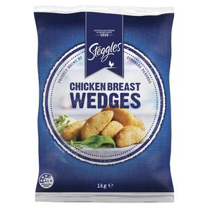 STEGGLES BREAST WEDGES  (1KG)