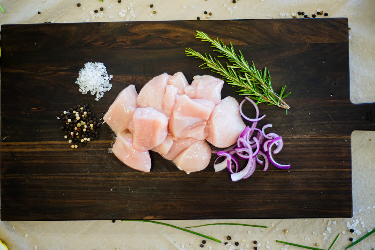 DICED BREAST FILLET (1KG) - YCC Poultry