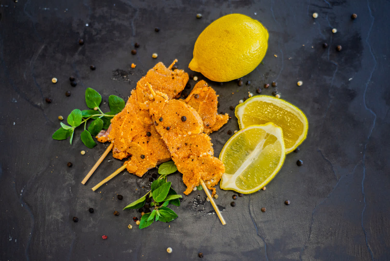 CHICKEN KEBAB MINI LEMON PEPPER (96PCE) image